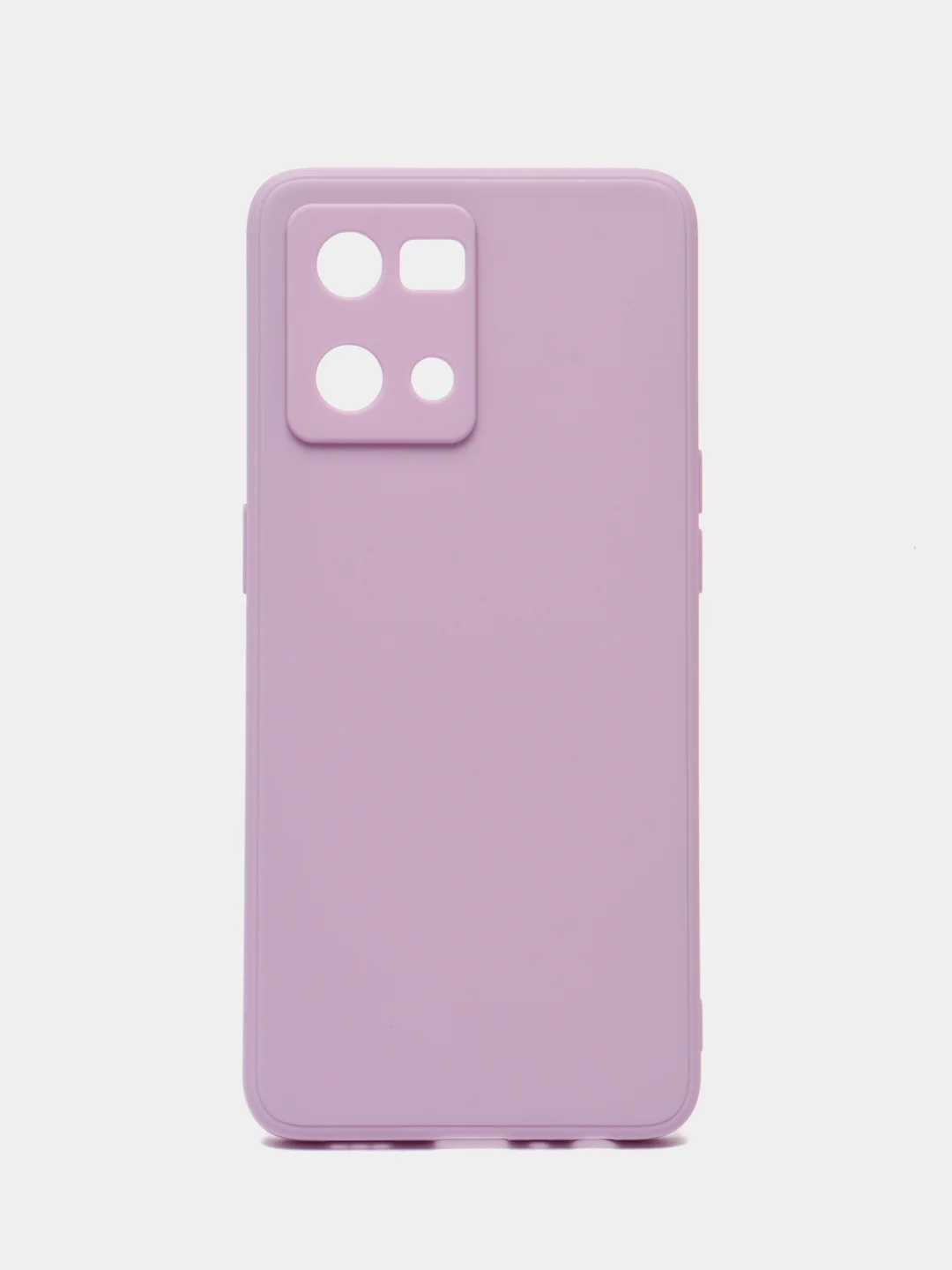 Сиреневый чехол для OPPO Reno 7 4G / Reno 8 4G / Оппо Рено, силиконовый