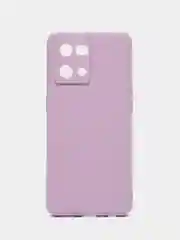 Сиреневый чехол для OPPO Reno 7 4G / Reno 8 4G / Оппо Рено, силиконовый