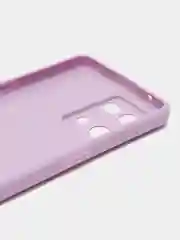 Сиреневый чехол для OPPO Reno 7 4G / Reno 8 4G / Оппо Рено, силиконовый