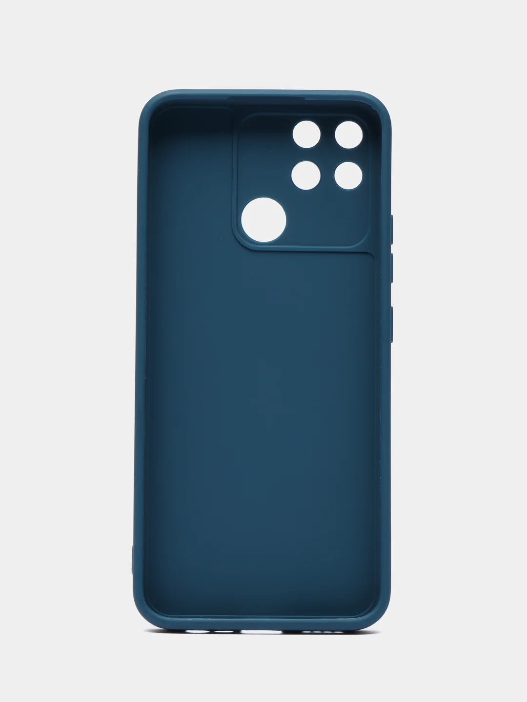 Небесно-голубой чехол Realme NARZO 50A силиконовый (Реалми НАРЗО 50А)