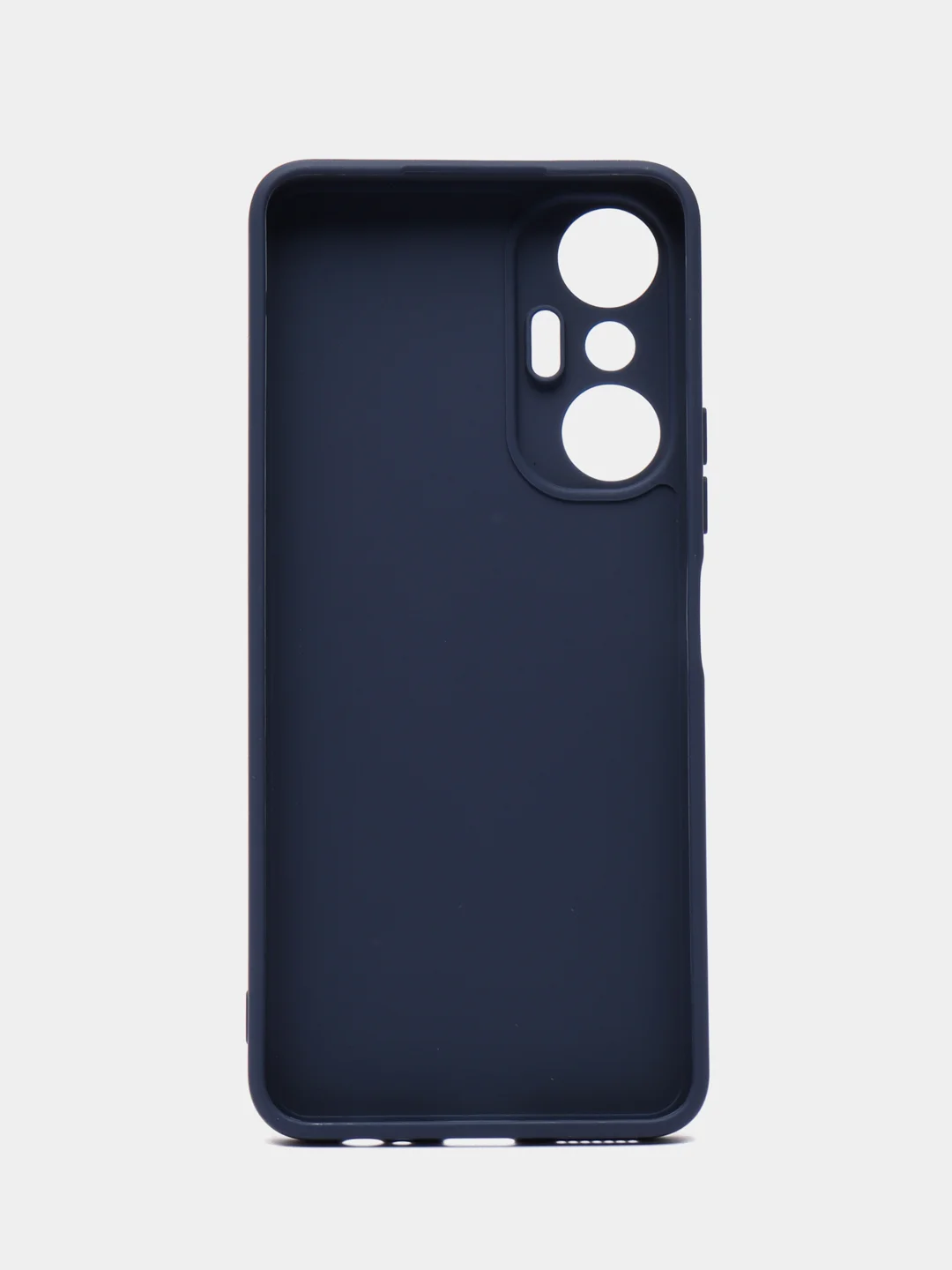 Синий чехол для Infinix Hot 20S (Инфиникс Хот 20с), силиконовый прозрачный