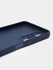 Синий чехол для Infinix Hot 20S (Инфиникс Хот 20с), силиконовый прозрачный
