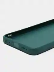 Зеленый чехол Infinix HOT 20i (Хот 20 ай), прозрачный, силиконовый