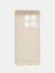 Белый силиконовый чехол для OnePlus 10 Pro (One Plus / Ван Плюс 10 Про / 1+), прозрачный