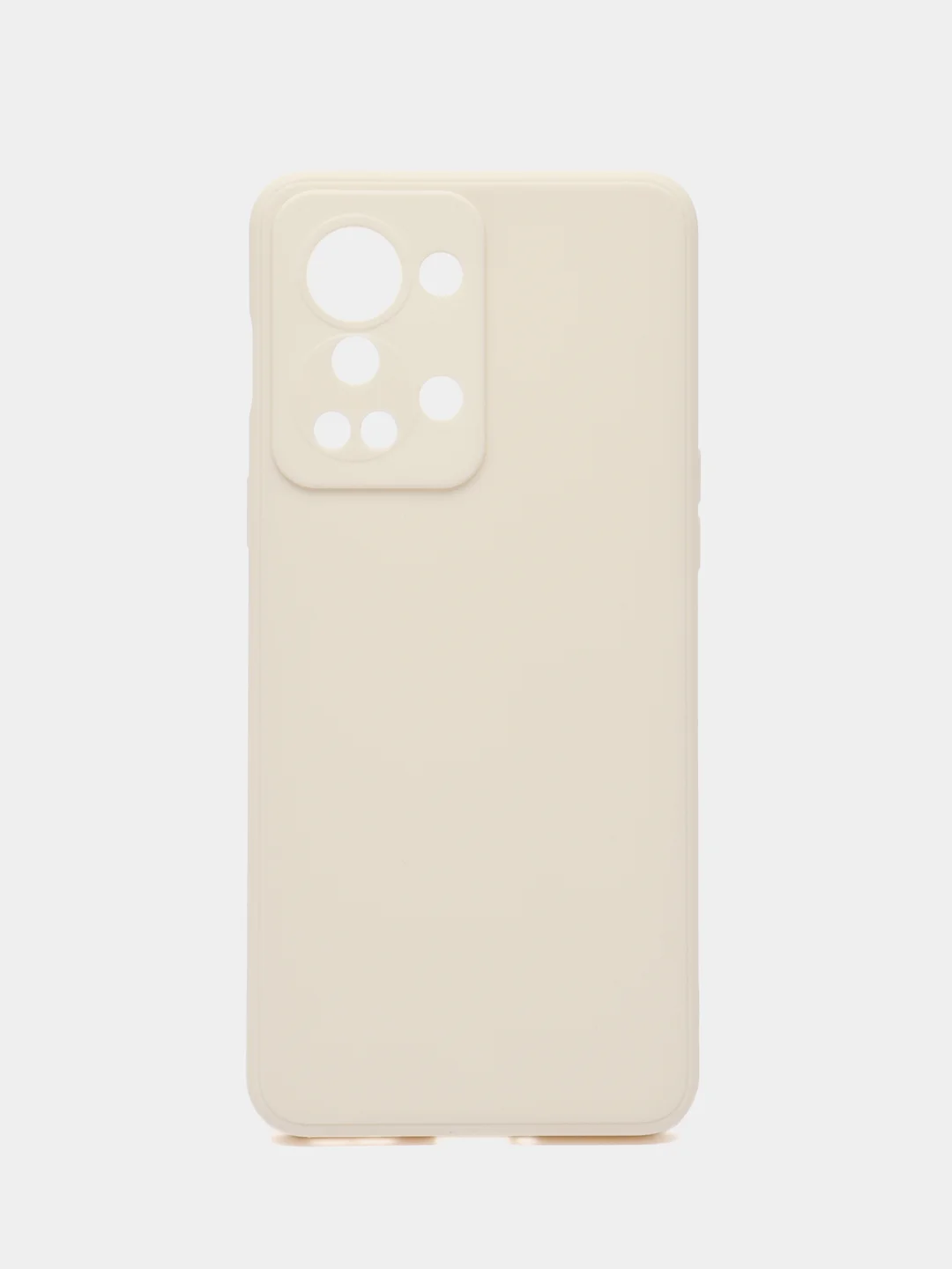 Белый силиконовый чехол для OnePlus Nord 2T (One Plus / 1+ / Ван Плюс Норд 2Т), прозрачный