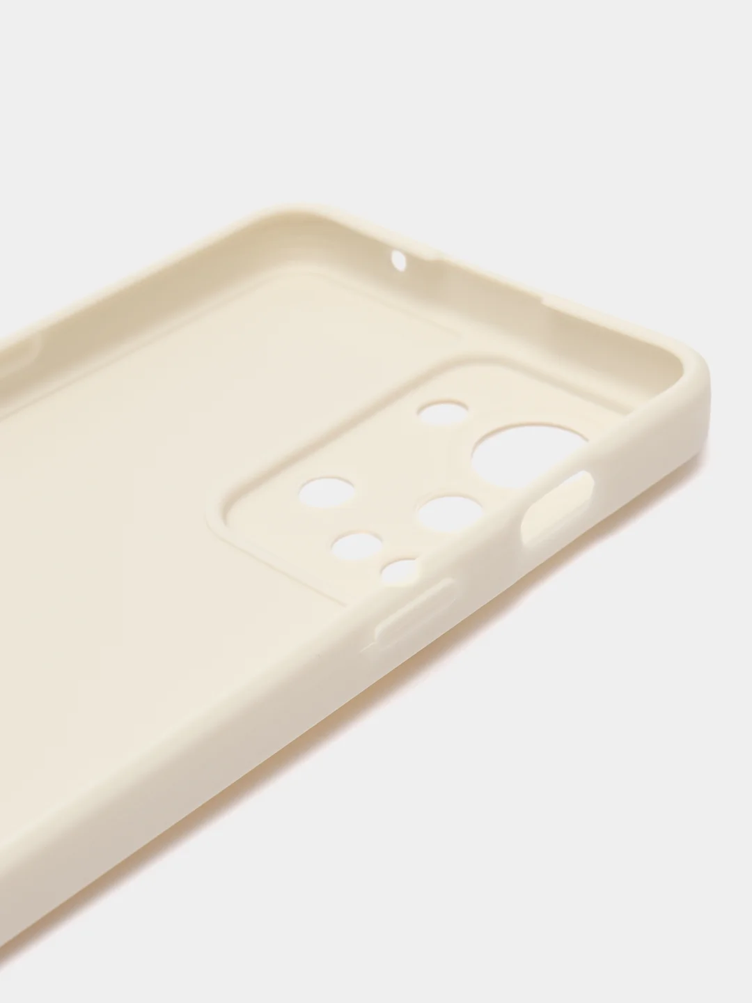 Белый силиконовый чехол для OnePlus Nord 2T (One Plus / 1+ / Ван Плюс Норд 2Т), прозрачный