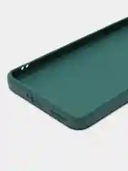 Зеленый силиконовый чехол для OnePlus Nord 2T (One Plus / 1+ / Ван Плюс Норд 2Т), прозрачный