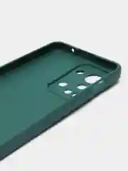 Зеленый силиконовый чехол для OnePlus Nord 2T (One Plus / 1+ / Ван Плюс Норд 2Т), прозрачный