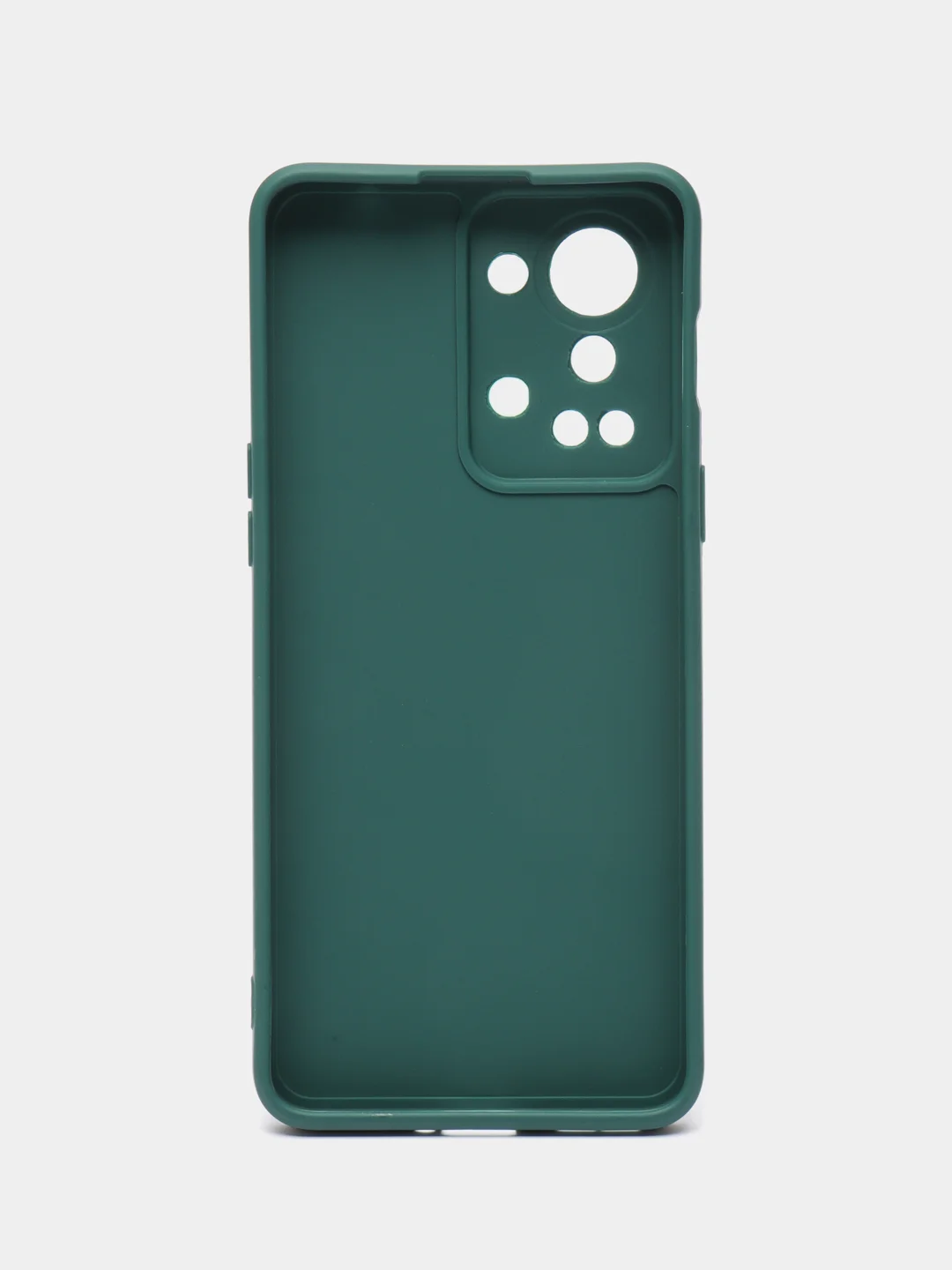 Зеленый силиконовый чехол для OnePlus Nord 2T (One Plus / 1+ / Ван Плюс Норд 2Т), прозрачный