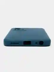 Синий чехол для Vivo T1 5G / Y75 5G / Y55 5G / Y33S 5G / Y33E 5G / Y30 5G силиконовый