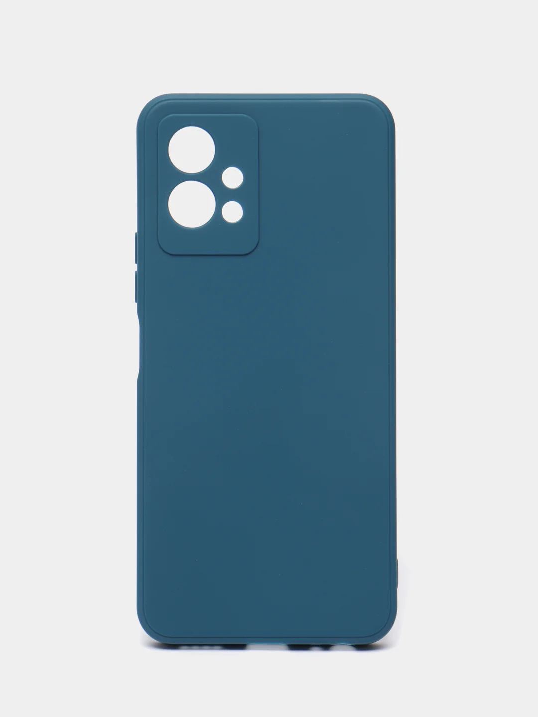 Синий чехол для Vivo T1 5G / Y75 5G / Y55 5G / Y33S 5G / Y33E 5G / Y30 5G силиконовый