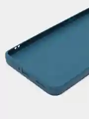 Синий силиконовый чехол для OnePlus 10 Pro (One Plus / Ван Плюс 10 Про / 1+), прозрачный