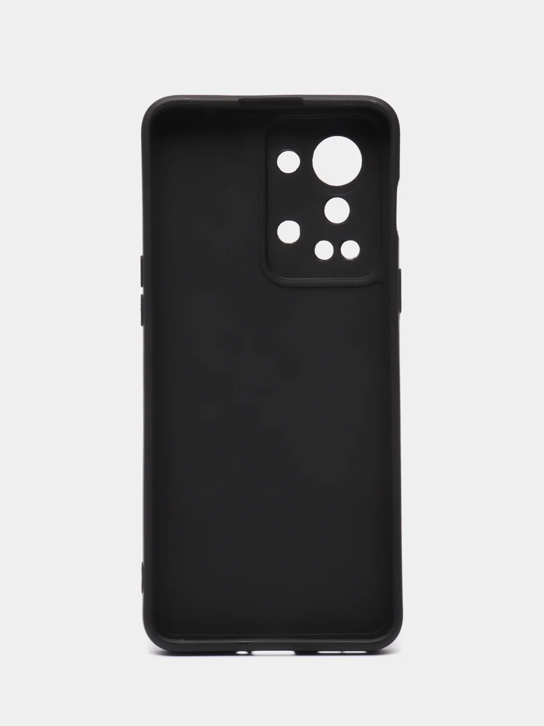 Черный силиконовый чехол для OnePlus Nord 2T (One Plus / 1+ / Ван Плюс Норд 2Т), прозрачный