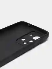 Черный силиконовый чехол для OnePlus Nord 2T (One Plus / 1+ / Ван Плюс Норд 2Т), прозрачный