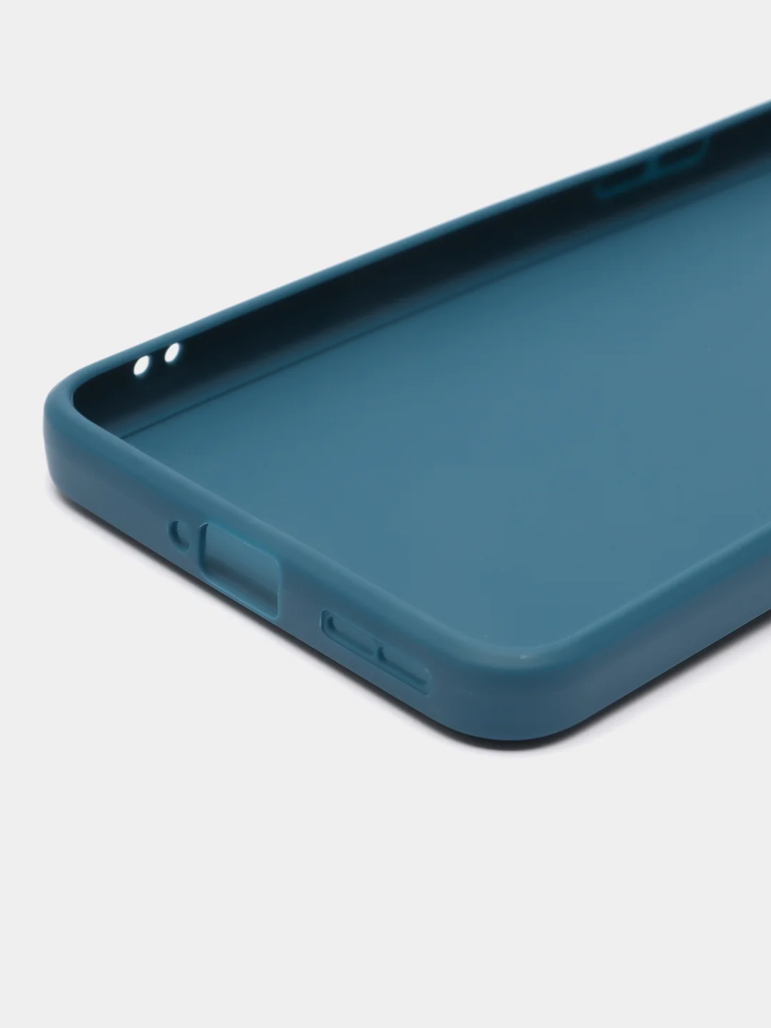 Синий силиконовый чехол для OnePlus Nord 2T (One Plus / 1+ / Ван Плюс Норд 2Т), прозрачный