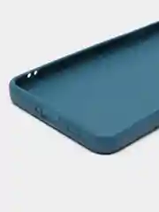 Синий силиконовый чехол для OnePlus Nord 2T (One Plus / 1+ / Ван Плюс Норд 2Т), прозрачный