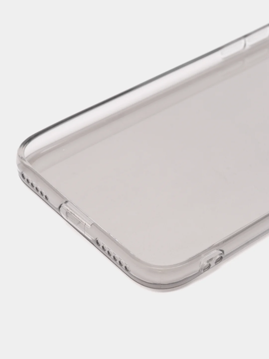Чехол для iPhone 6/6s, 7/8, X/XS, силиконовый, матовый, полупрозрачный