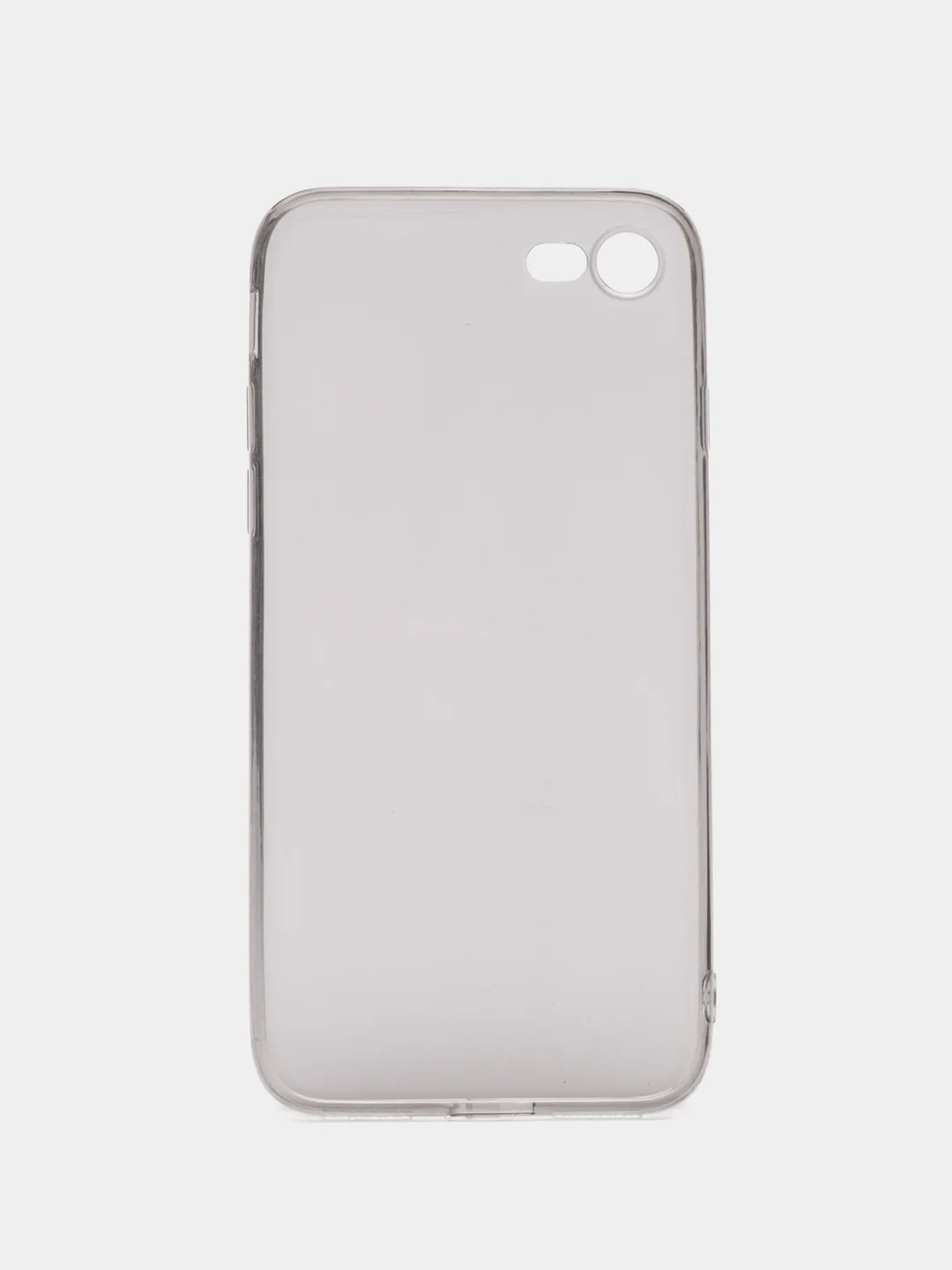 Чехол для iPhone 6/6s, 7/8, X/XS, силиконовый, матовый, полупрозрачный