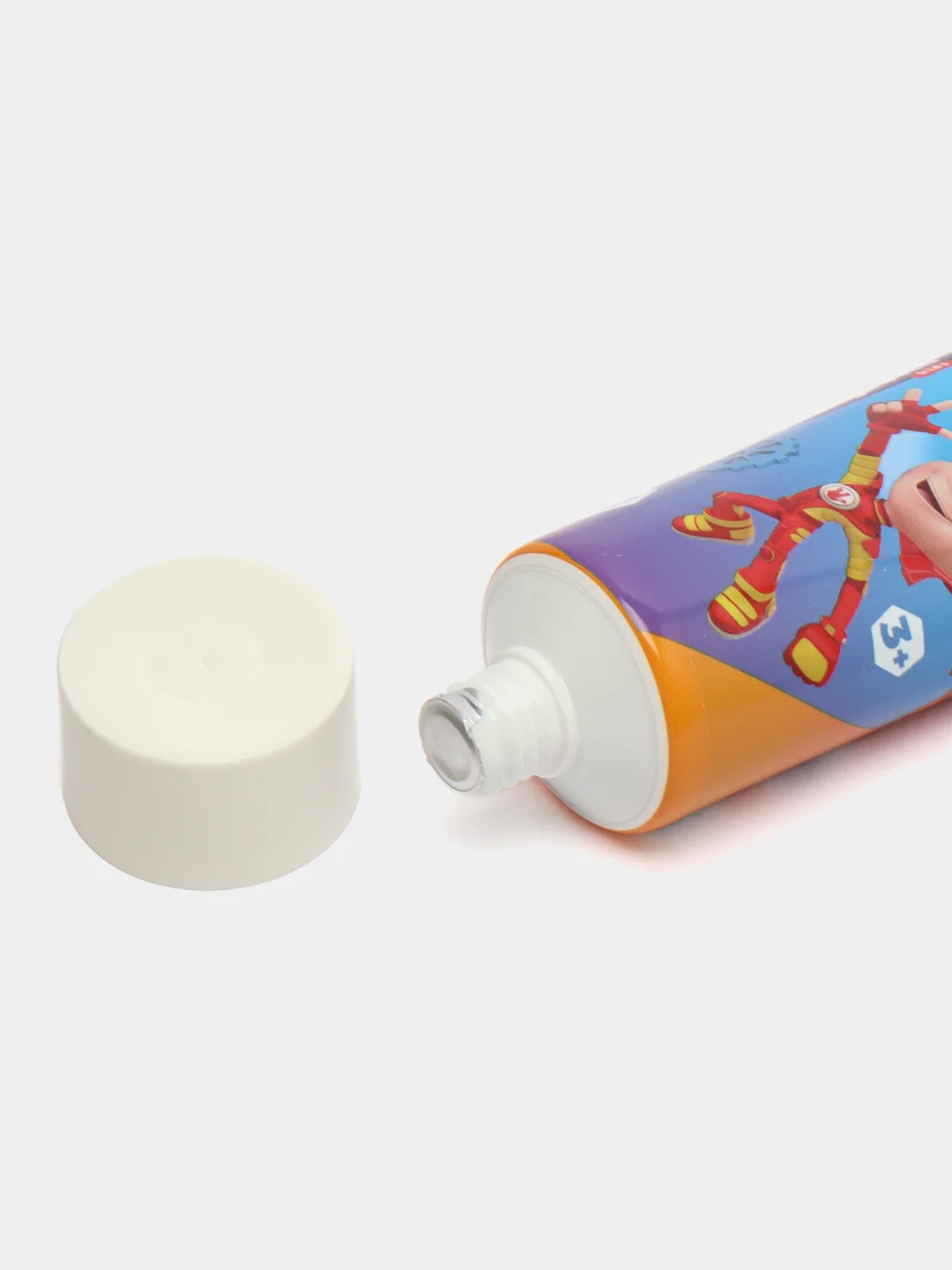 Детская профилактическая зубная паста Longa Vita "Фиксики", bubble gum, 78 г, от 3-х лет
