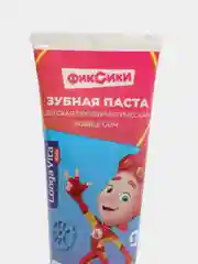Детская профилактическая зубная паста Longa Vita "Фиксики", bubble gum, 78 г, от 3-х лет