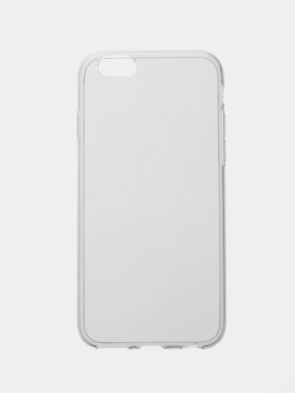 Чехол силиконовый для iPhone 6 / 6S, прозрачный