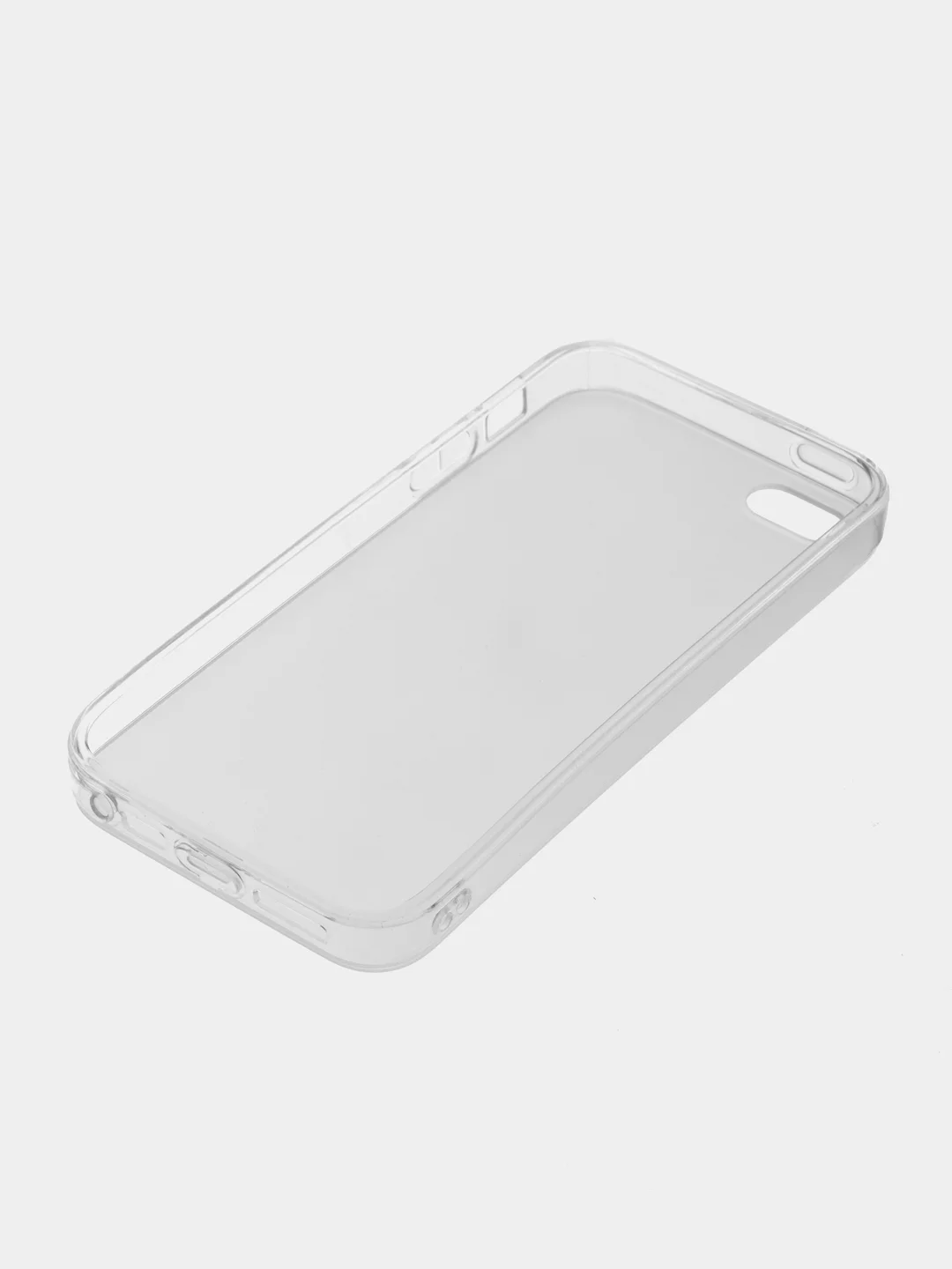 Чехол для iPhone 5/5S/SE, 7/8/SE2020 силиконовый, матовый, полупрозрачный
