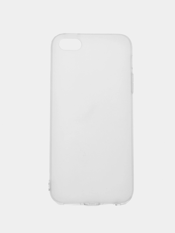 Чехол для iPhone 5/5S/SE, 7/8/SE2020 силиконовый, матовый, полупрозрачный