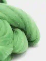 Зеленый шерсть для валяния, 100 г