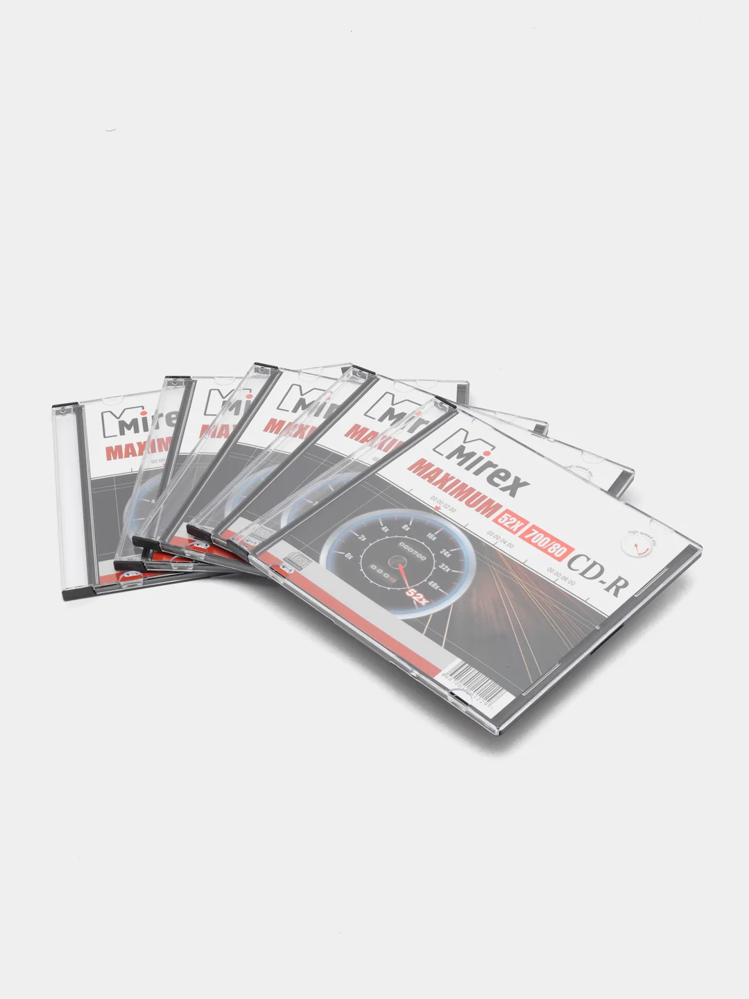 Диск CD-R 52x 700Mb, Slim Case, Mirex MAXIMUM