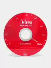 Диск CD-R 52x 700Mb, Slim Case, Mirex MAXIMUM