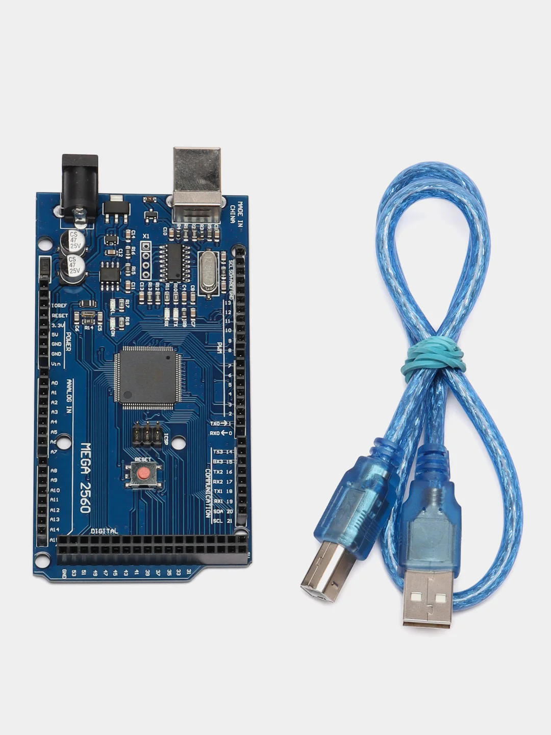 Программируемый контроллер Arduino MEGA2560 R3 CH340G