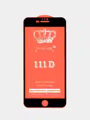 Черный защитное стекло  для Apple iPhone 7 Plus, 8 Plus (Эйпл Айфон 7 Плюс, 8 Плюс)