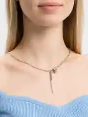 Колье женское на шею, с кулоном
