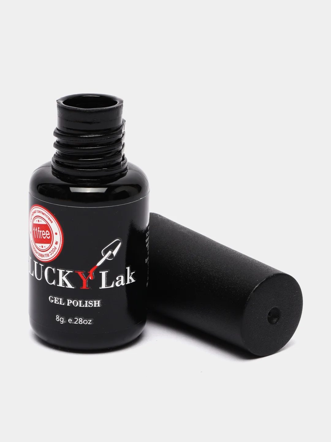 Luckylak База + топ без липкого слоя для ногтей 8g+8g, для маникюра и педикюра