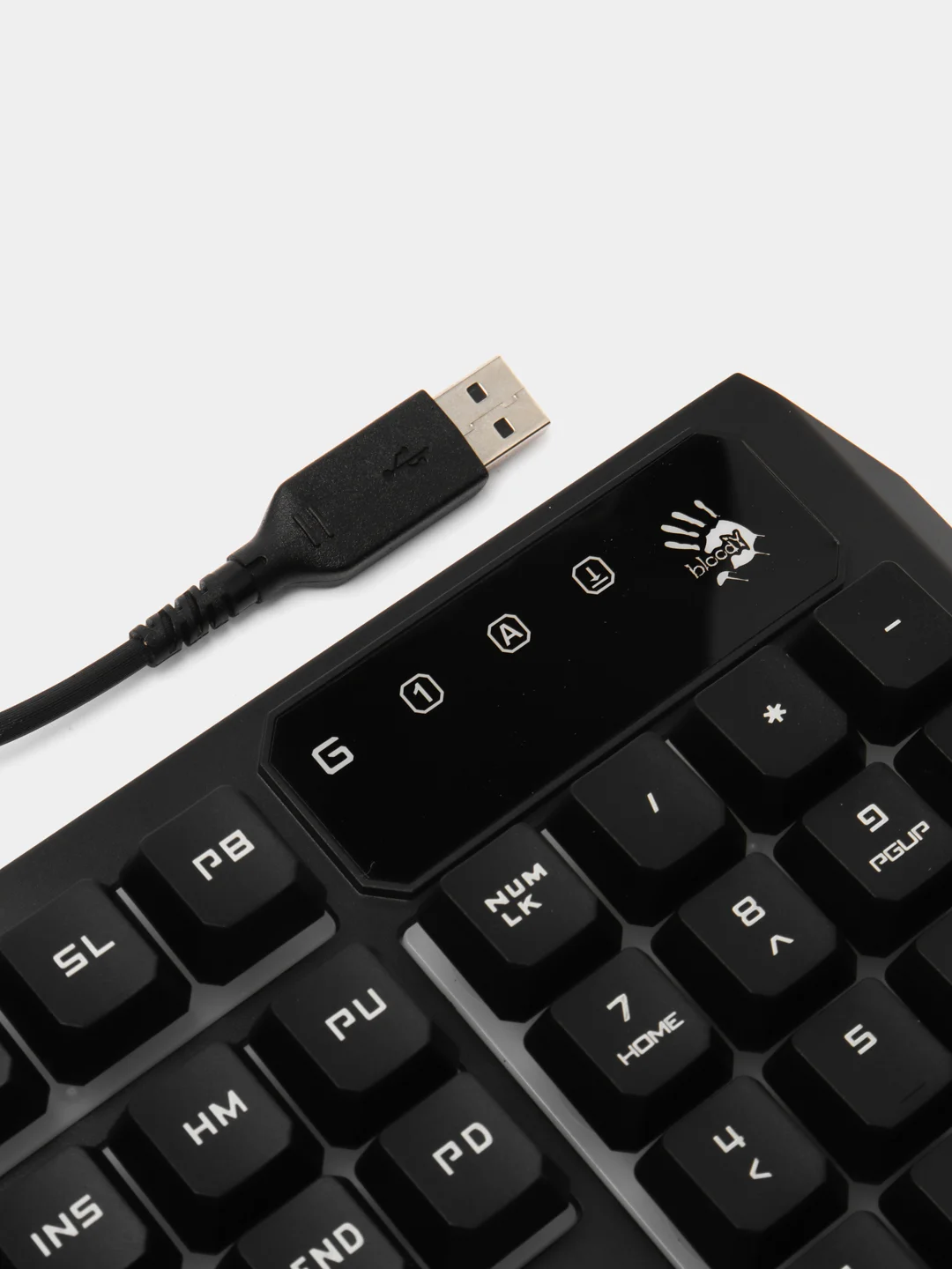 Клавиатура игровая A4Tech Bloody B135N, с подставкой для запястий