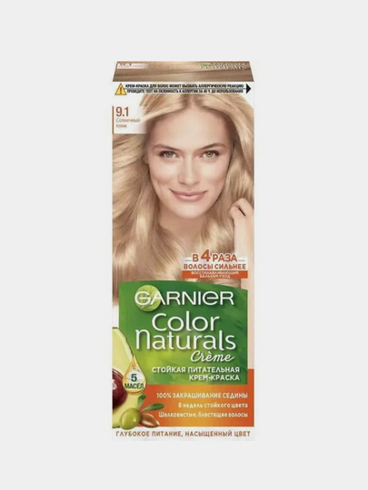 Стойкая питательная крем-краска для волос Garnier Color Naturals "Солнечный пляж"