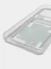 Темно-синий чехол Xiaomi Poco X4 Pro (Сяоми Поко Х4 Про), прозрачный, с карманом для карты, с рисунком
