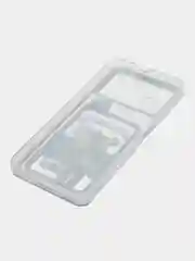 Ледяной чехол Xiaomi Poco X4 Pro (Сяоми Поко Х4 Про), прозрачный, с карманом для карты, с рисунком