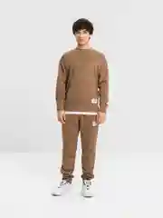 Песочный хаки спортивный костюм, мужской