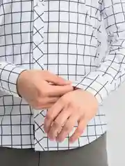 Белый рубашка мужская, с длинными рукавами, в клетку, 3 цвета