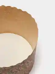 Коричневый форма для кулича на Пасху, бумажная, 110х85мм, 70х60мм
