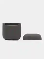 Фиолетовый чехол силиконовый для наушников AirPods 1 / 2