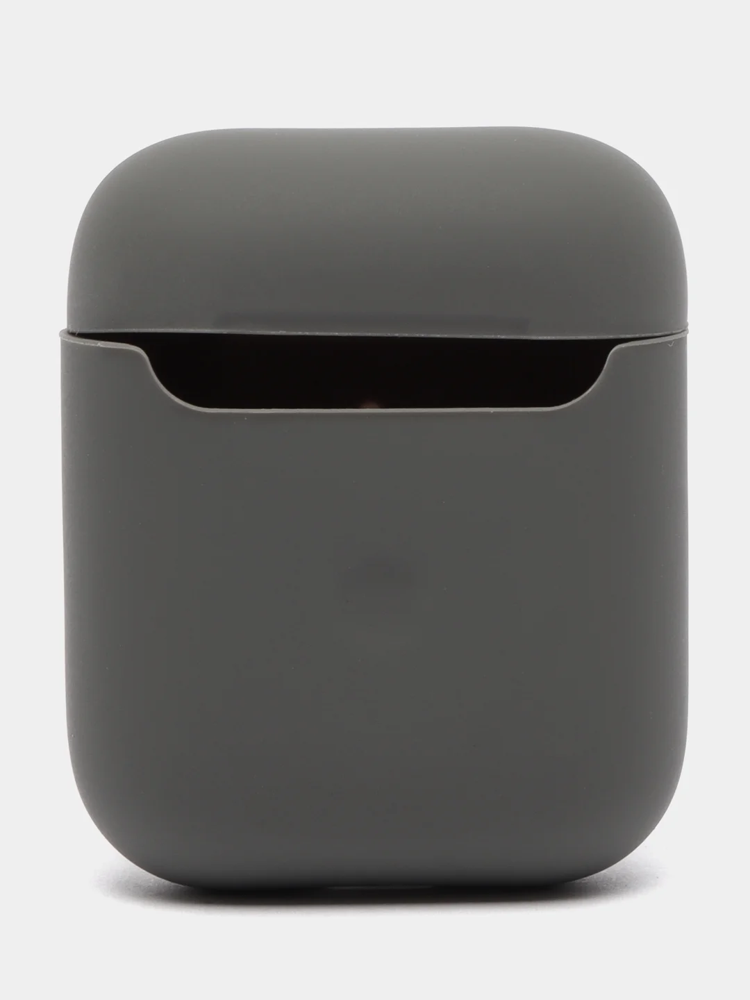Фиолетовый чехол силиконовый для наушников AirPods 1 / 2
