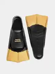 Золотой тренировочные ласты для плавания в бассейне Fins Training Mad Wave