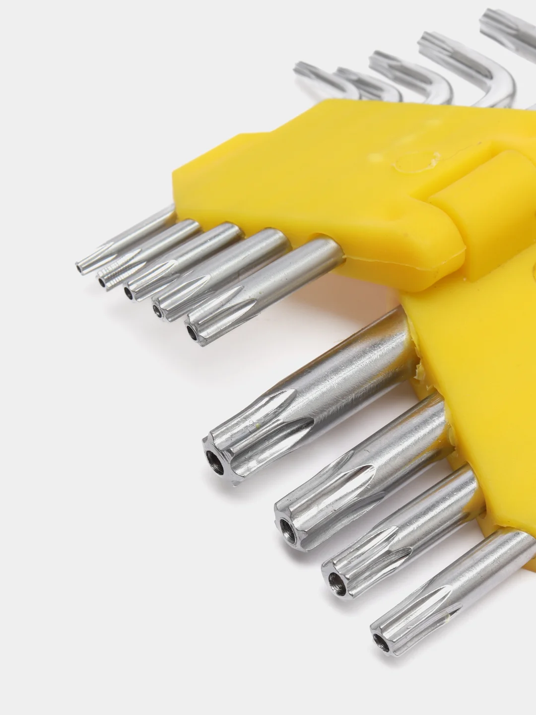 Набор шестигранных имбусовых ключей Torx, 9 шт, звездочка с отверстием T10-T50