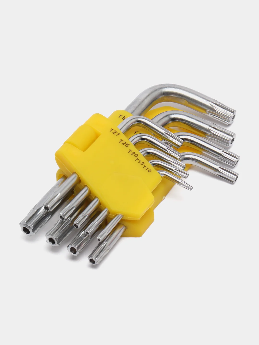 Набор шестигранных имбусовых ключей Torx, 9 шт, звездочка с отверстием T10-T50