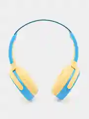 Желтый беспродные наушники полноразмерные с микрофоном Bluetooth (V 5.0)