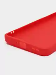 Красный силиконовый чехол для OnePlus 10 Pro (One Plus / Ван Плюс 10 Про / 1+), прозрачный