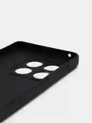 Черный силиконовый чехол для OnePlus 10 Pro (One Plus / Ван Плюс 10 Про / 1+), прозрачный