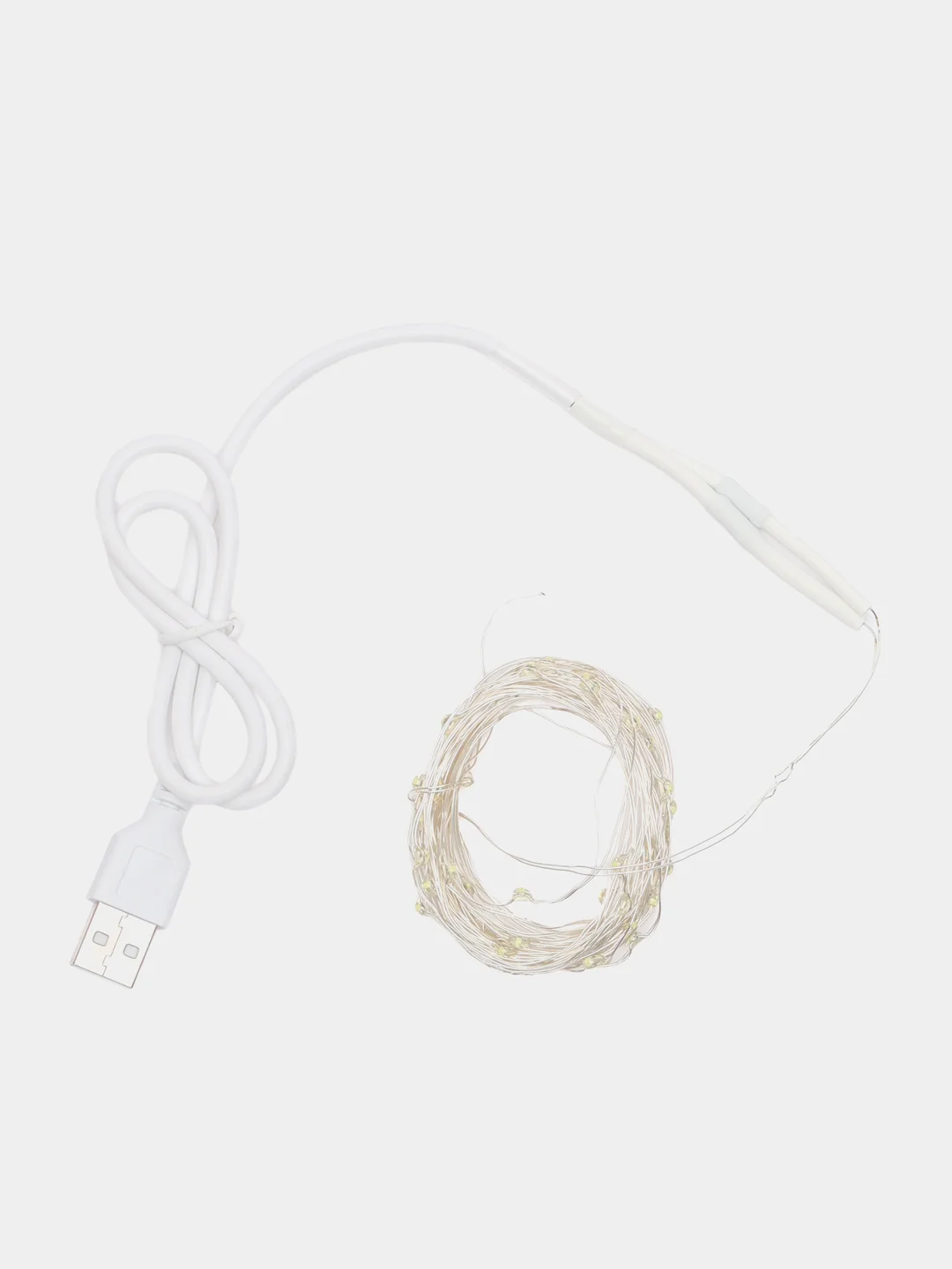 Белая светодиодная лента, USB, 5 м за 434 ₽ купить в интернет-магазине ...